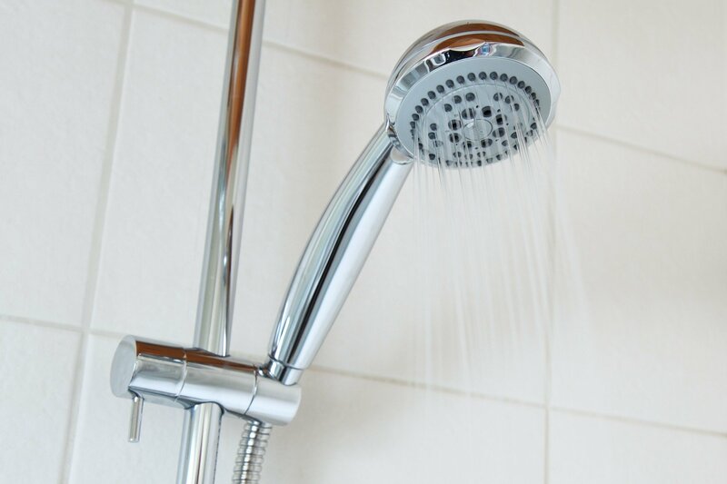 Picture of a newly installed showerhead by Plumbers Rotherham